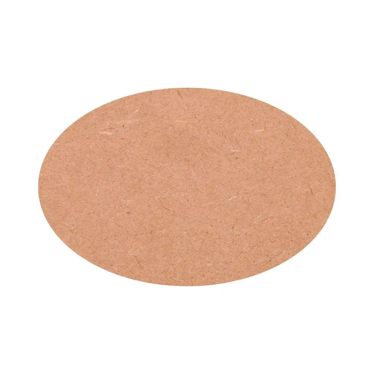 MDF Plain Oval Shape For Wall Art