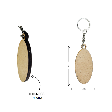 SunFlower MDF Keychain π»βοΈ
