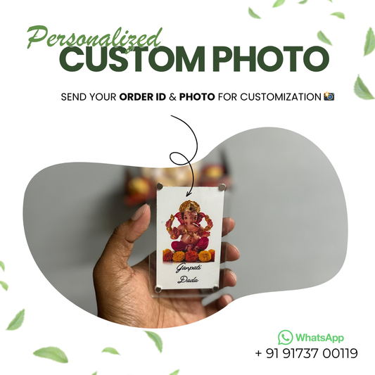 Personalized Photo Magnet – 6.5x6.5 cm