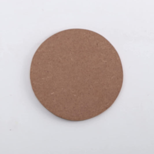 Premium MDF Coaster – Set of 6 | Ideal for DIY & Gifting