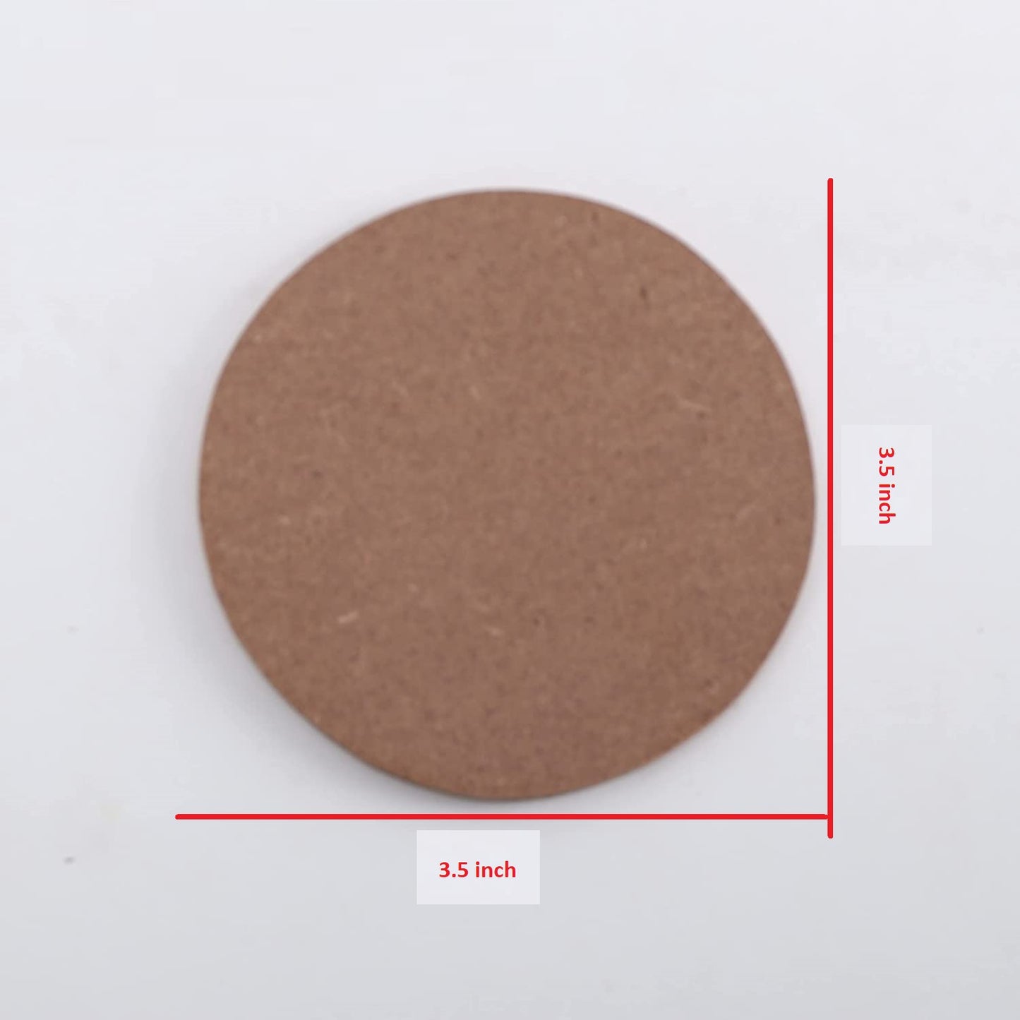 Premium MDF Coaster – Set of 6 | Ideal for DIY & Gifting