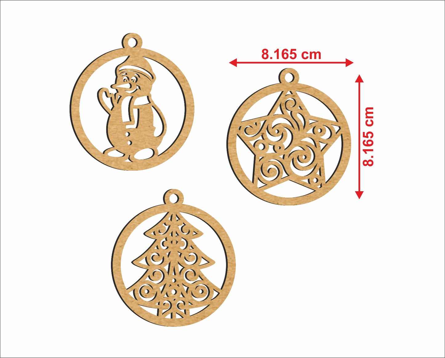 MDF CHRISTMAS CIRCLE