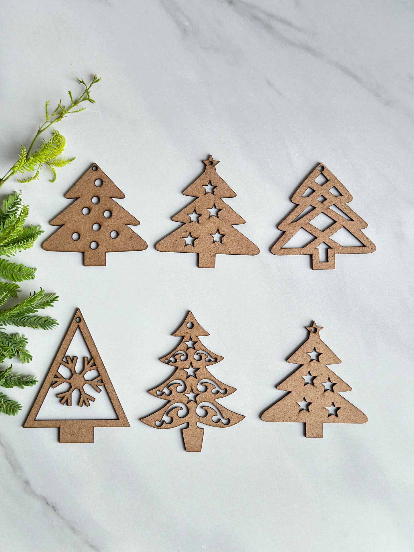 MDF CHRISTMAS TREE ( 6 PIECE )