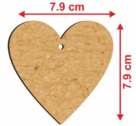 π Christmas Special MDF Circle Craft Base (Set of 9) π