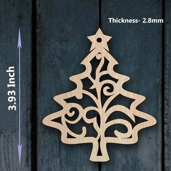 MDF CHRISTMAS TREE (6 PIECES ) ππ