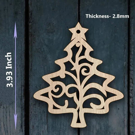 MDF CHRISTMAS TREE (6 PIECES ) ππ