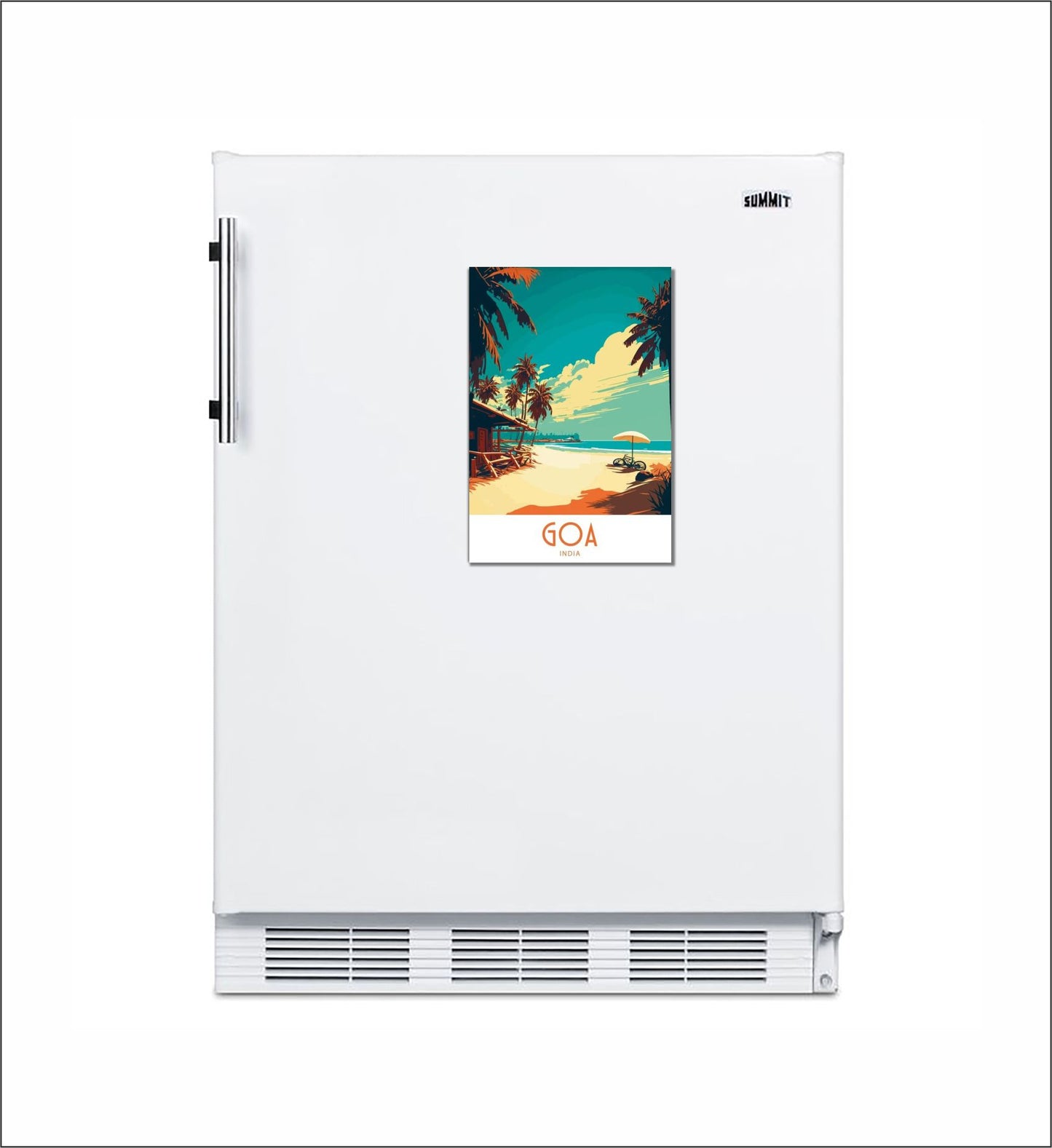 Goa SEA side Fridge Magnet