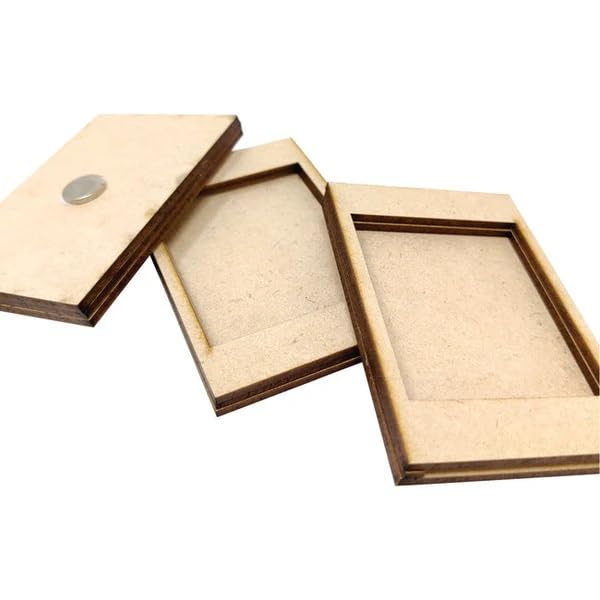 MDF Fridge Magnet Photo Frame Rectangle (5.5X8CM)