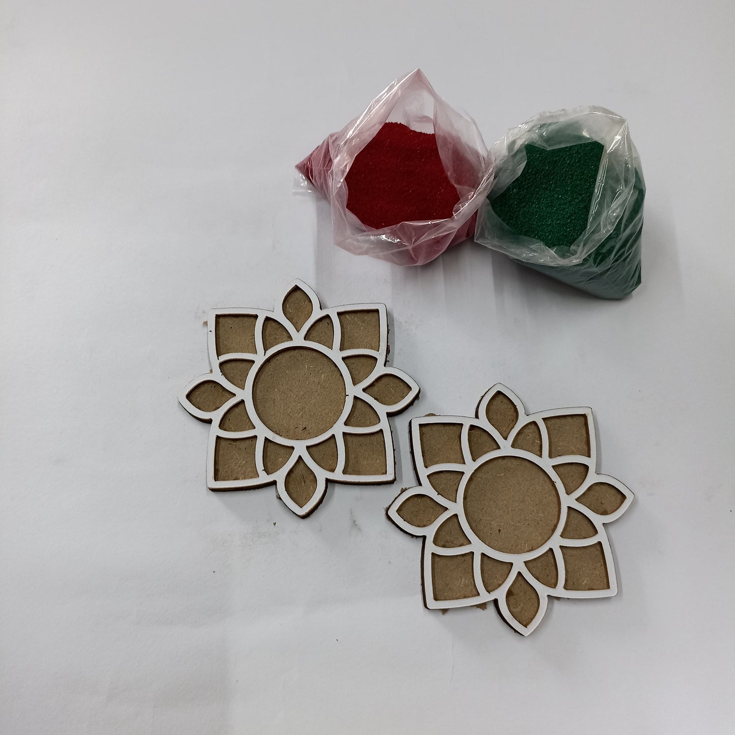 MDF Reusable Rangoli stancil