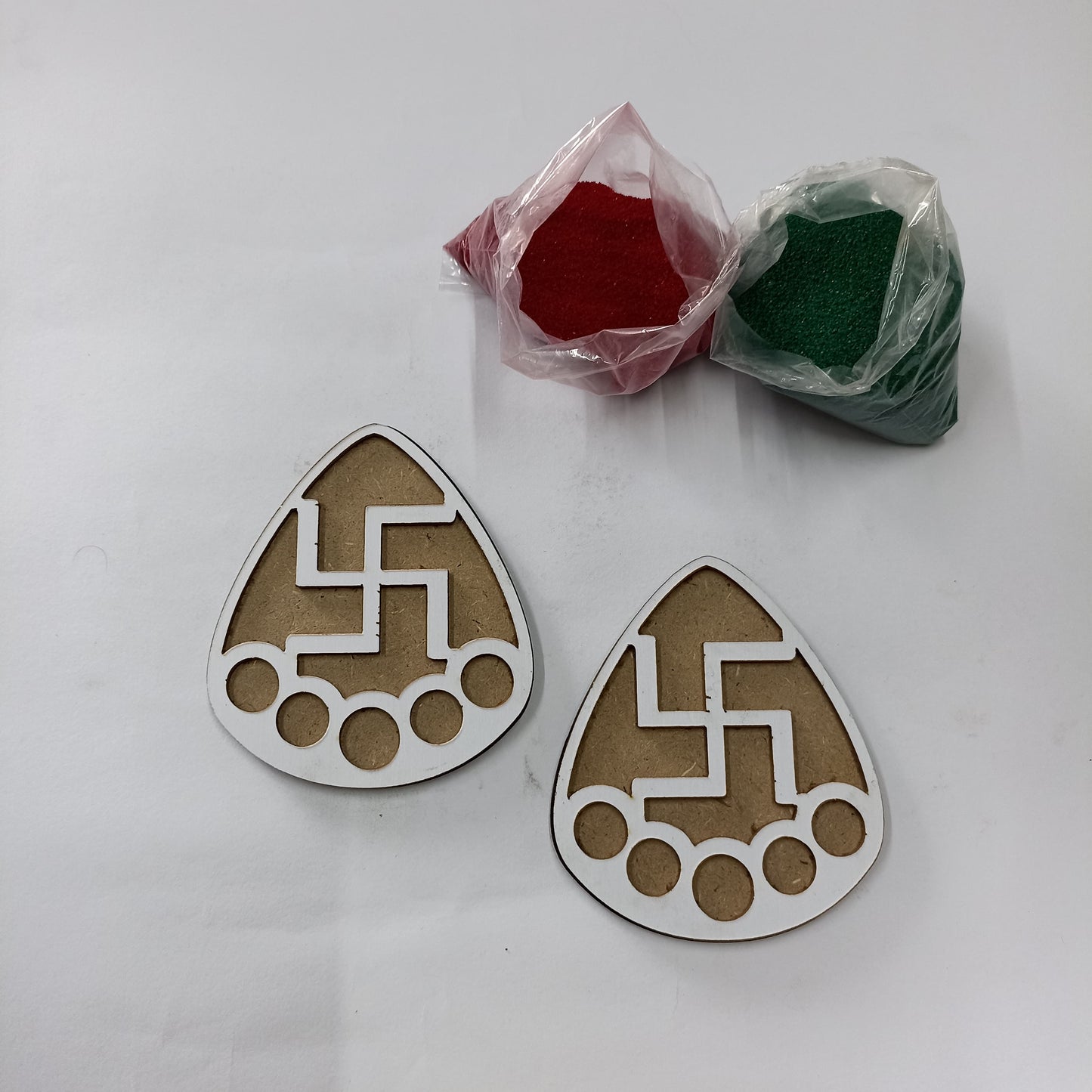 MDF Swastic Rangoli