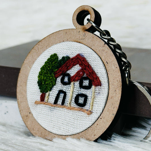 Home MDF Keychain π‘π±