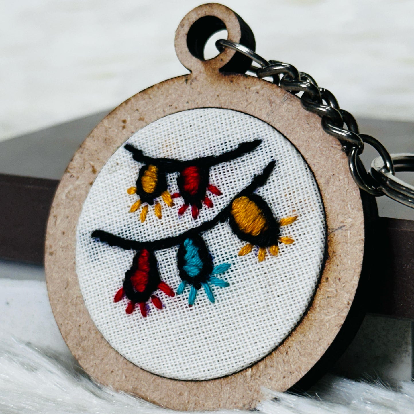 Lights MDF Keychain ✨🪄