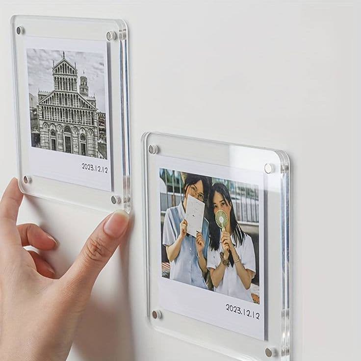 Acrylic Fridge Magnet 3 x 3 inches
