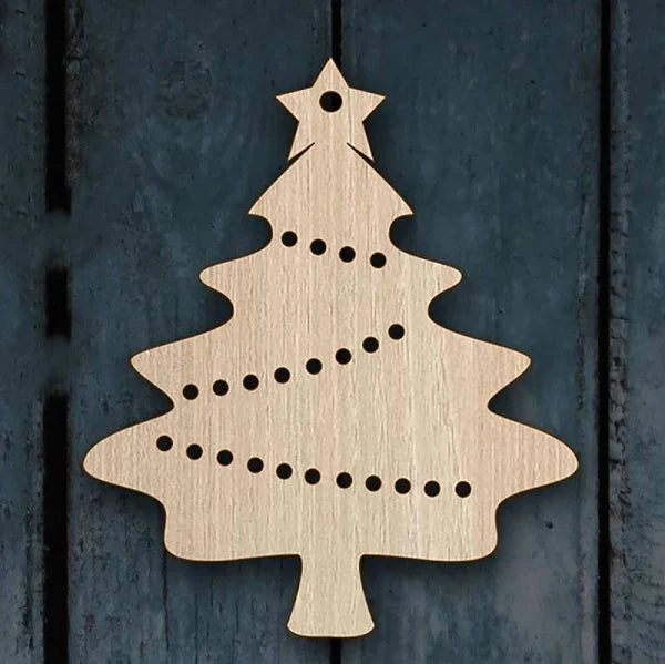 MDF CHRISTMAS TREE (6 PIECES ) ππ
