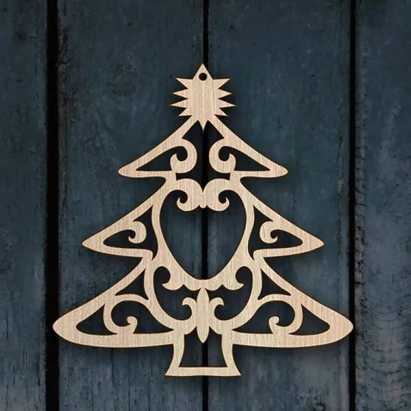 MDF CHRISTMAS TREE (6 PIECES ) ππ