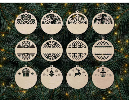 🎄 Christmas Special MDF Circle Craft Base (Set of 12) 🎄
