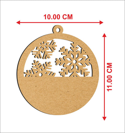 🎄 Christmas Special MDF Circle Craft Base (Set of 12) 🎄
