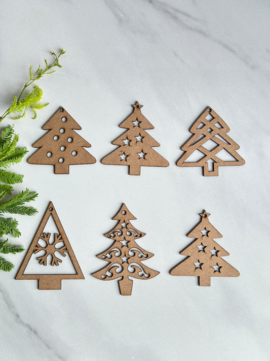 MDF CHRISTMAS TREE ( 6 PIECE )