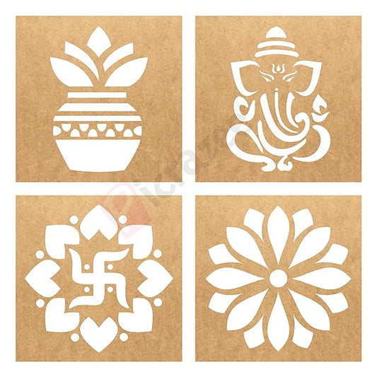 Rangoli MDf Combo