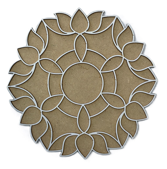 MDF rangoli design 1223