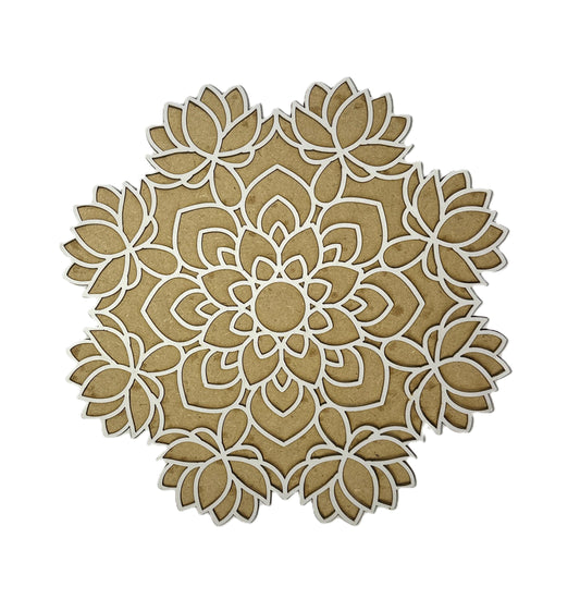 MDF rangoli design 1231