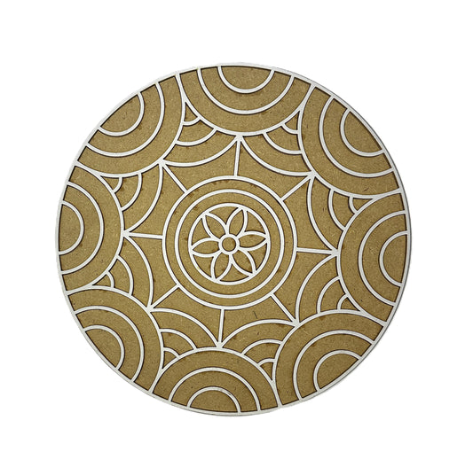 MDF rangoli design 1233