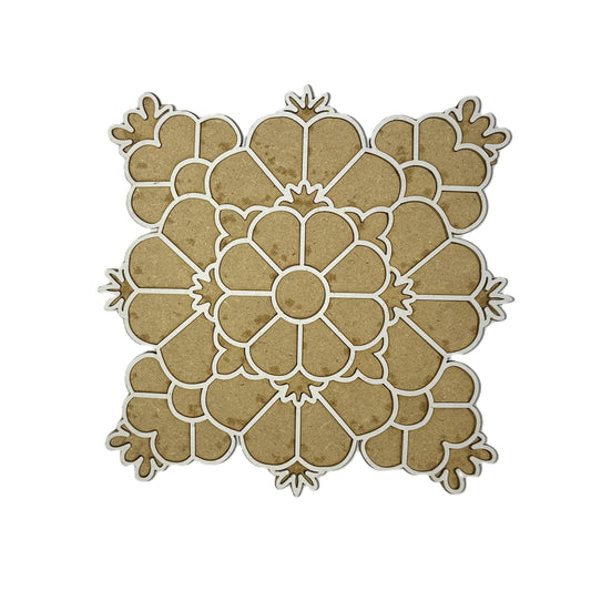 MDF rangoli design 1237