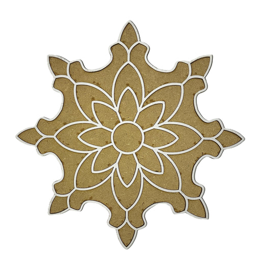 MDF rangoli design 1241