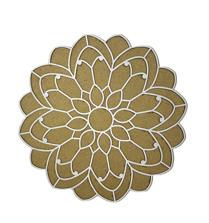 MDF rangoli design 1245