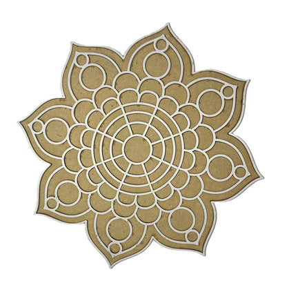 MDF rangoli design 1247