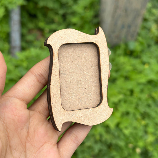 MDF Fridge Magnet Photo Frame DIY (5X7.5CM)
