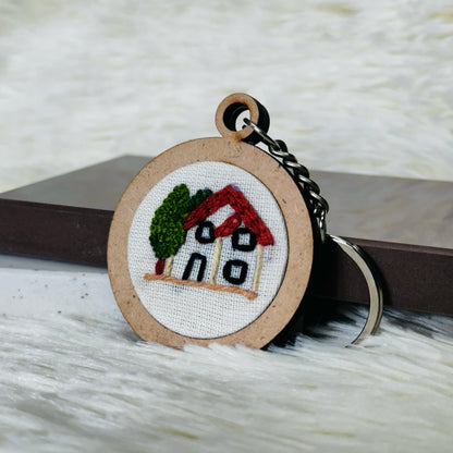 Home MDF Keychain 🏡🌱