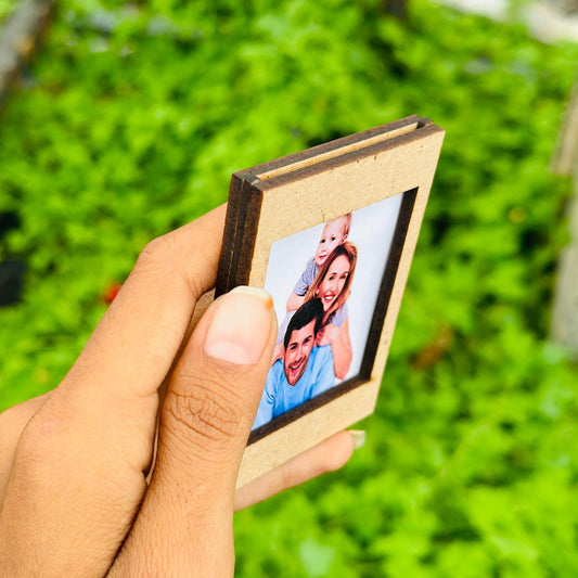 MDF Fridge Magnet Photo Frame Rectangle (5.5X8CM)